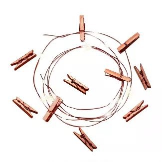 16 Rose Gold Clip String Light