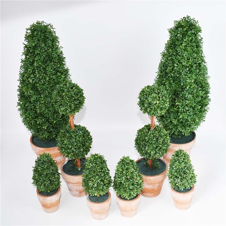 28CM ARTIFICIAL TOPIARY IN POT