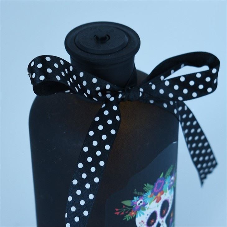 HALLOWEEN GLASS BOTTLE