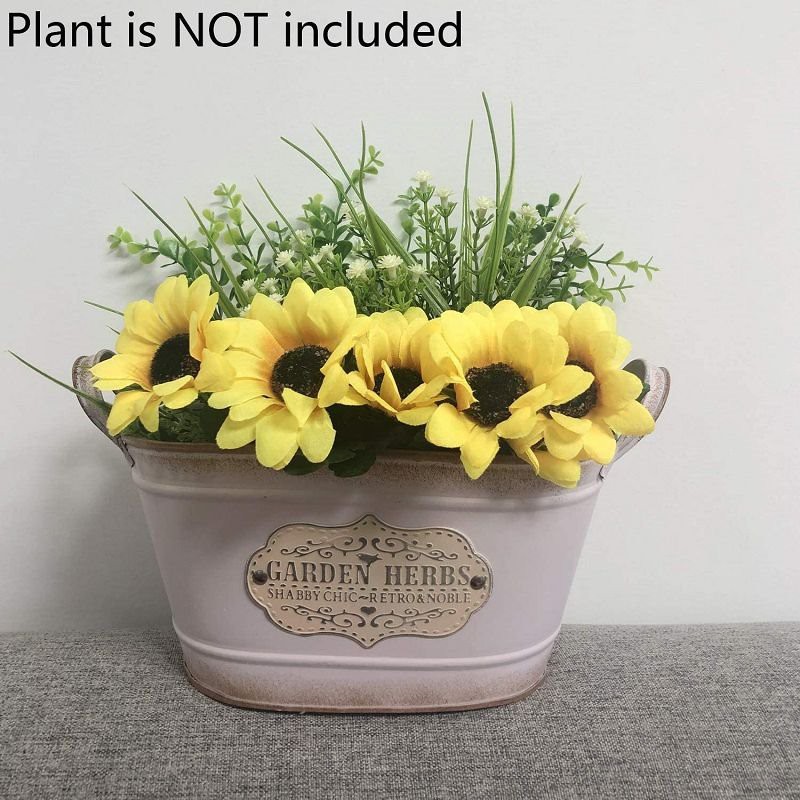 Garden Flower Pot With Handle