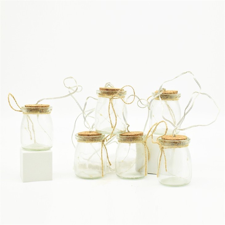 LIGHTS IN GLASS JARS