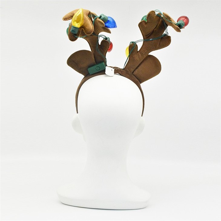 LED HEADBAND LIGHT REINDEER