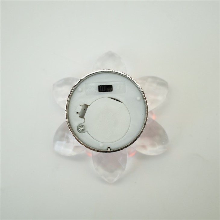 SPRING 2PK ACRYLIC FLOWER ORNAMENTS