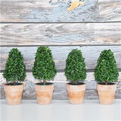 15CM ARTIFICIAL TOPIARY IN POT