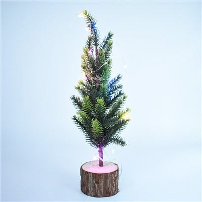 30CM CHRISTMAS TREE WITH JUTE BASE