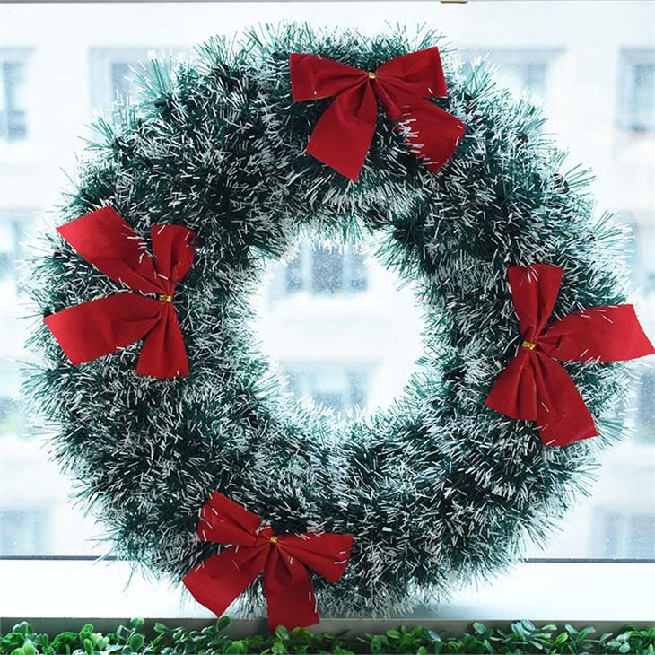 XMAS 36 CM TINSEL GARLAND