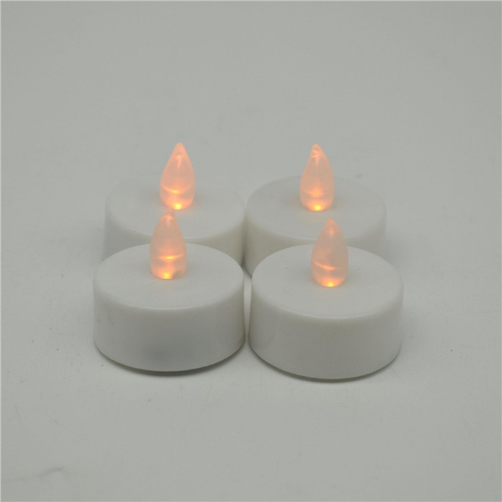 4PK LED FLICKER FLAMELESS TEALIGHT