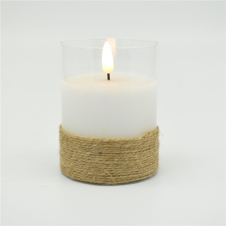WHITE FLAMELESS CANDLES