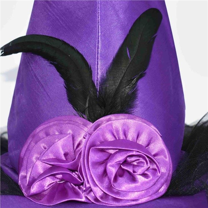 WITCHES HAT WITH FLOWERS