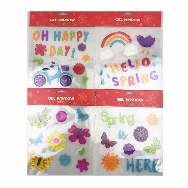 GEL WINDOW STICKERS