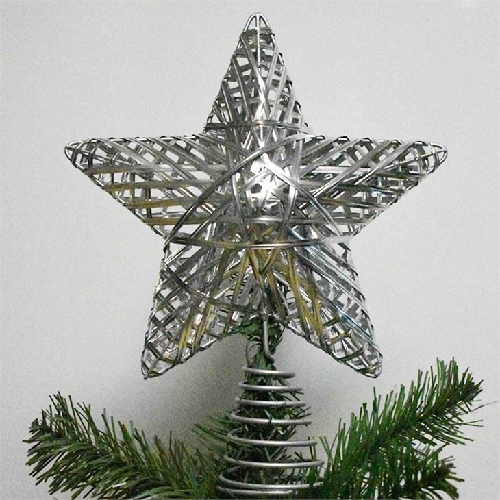 LIGHT UP SANTA TREE TOPPER