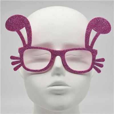 EASTER BUNNY WITH GLASSES