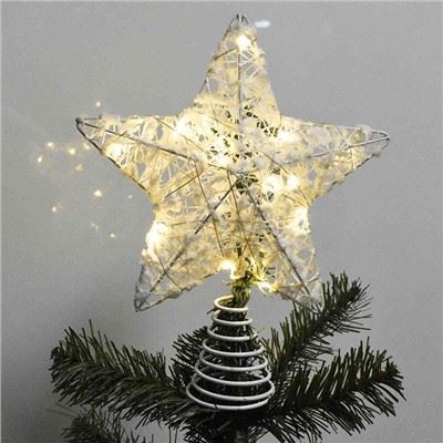 LIGHT UP XMAS TREE TOPPER
