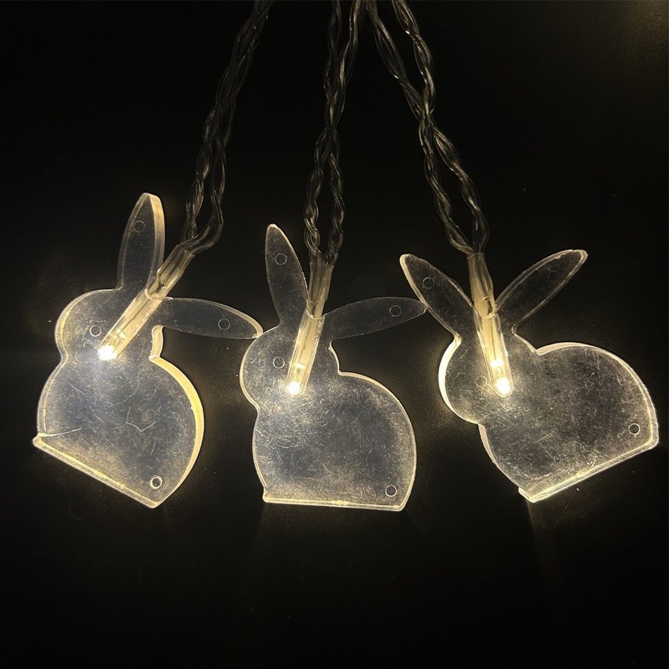 Bunny String Lights For Easter