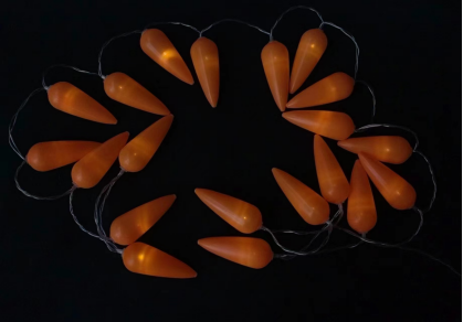 Easter Decorations Carrot String Lights