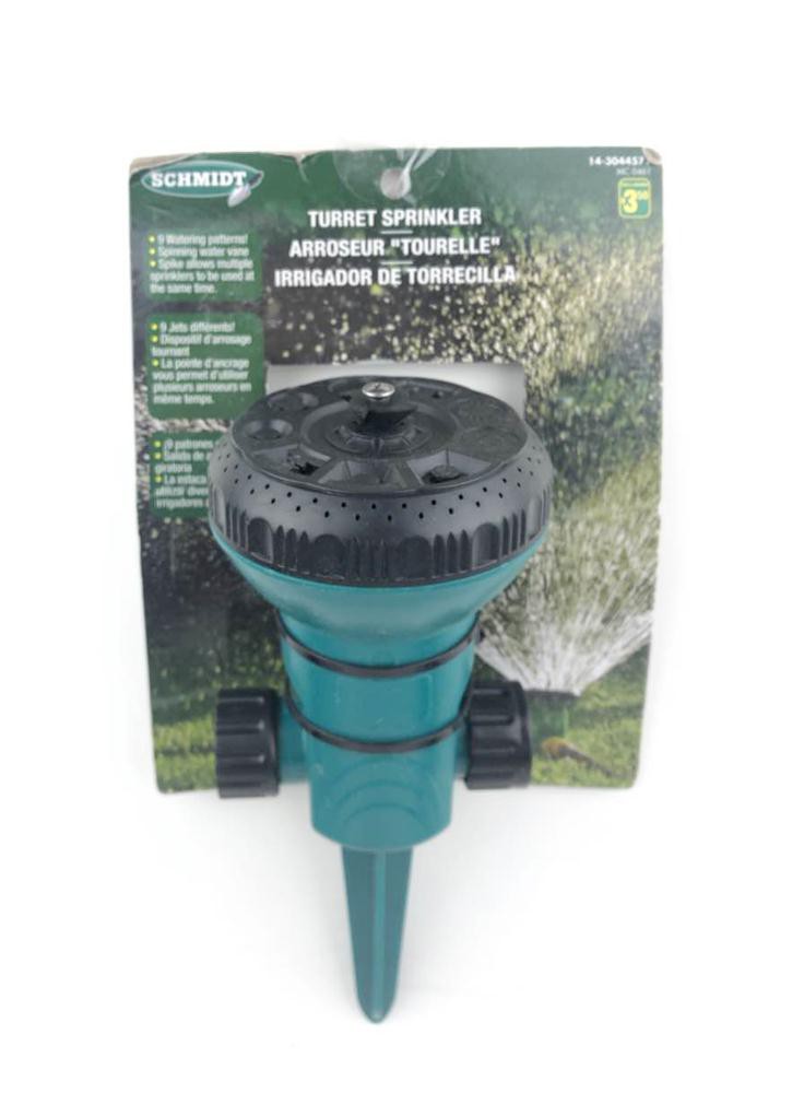 Garden Green Turret Sprinkler