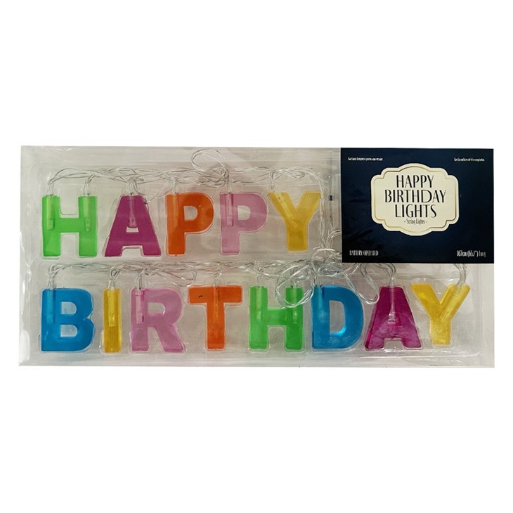 Happy Birthday String Lights