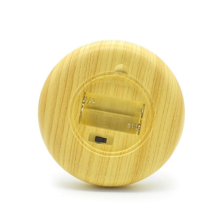 Wood Grain Belt Household Lamp